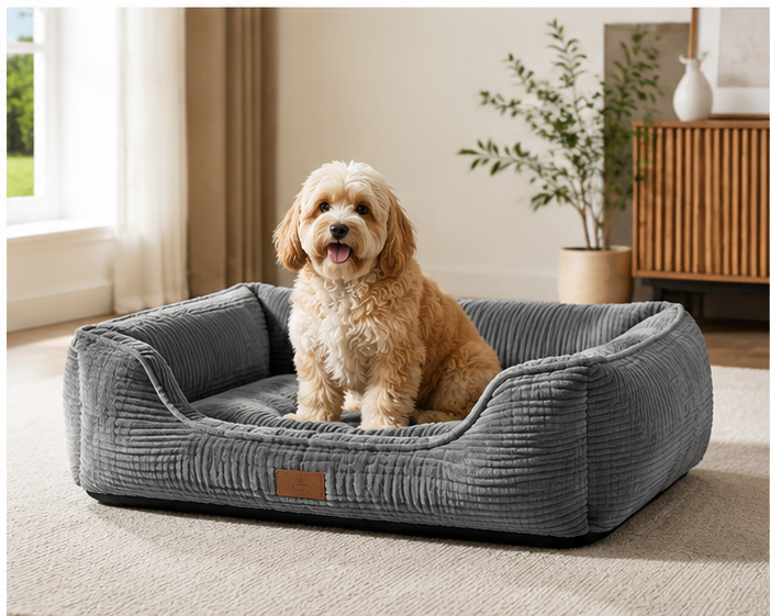 Smart Comfort Orthopedic Memory Foam Pet Bed