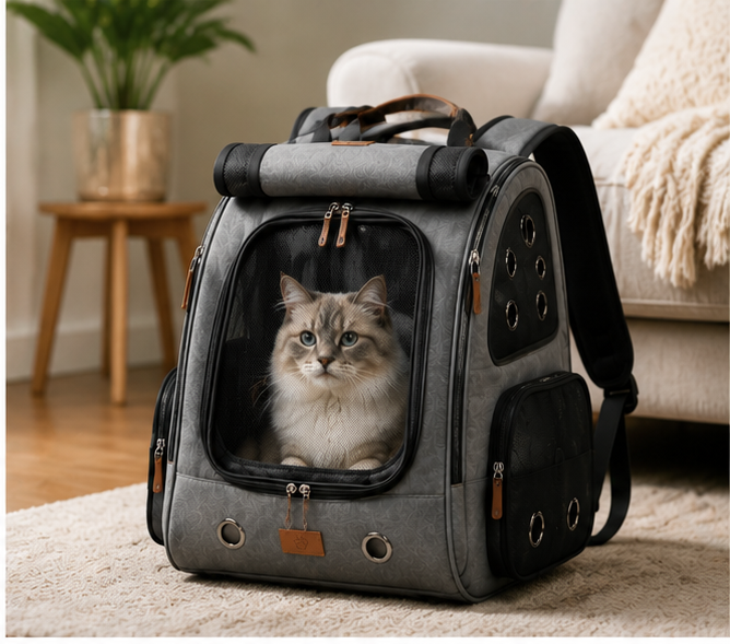 Travel Comfort Pet Carrier Backpack